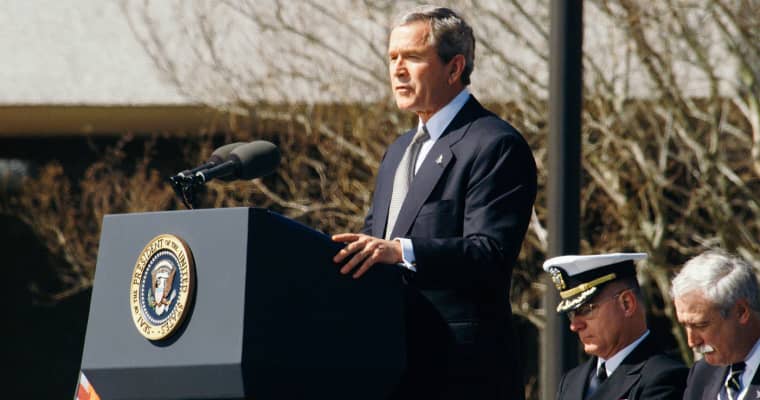 WH removes George W. Bush portraits WH removes George W. Bush portraits