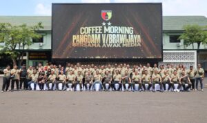 Dukung Kamtibmas, Pangdam Brawijaya Beri Perlindungan Untuk Media