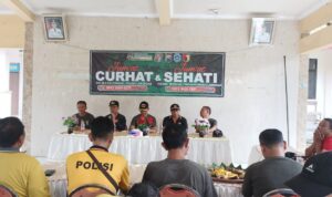 Program Jumat Sehati, Dandim Lamongan Perkuat Sinergitas Di Kalitengah