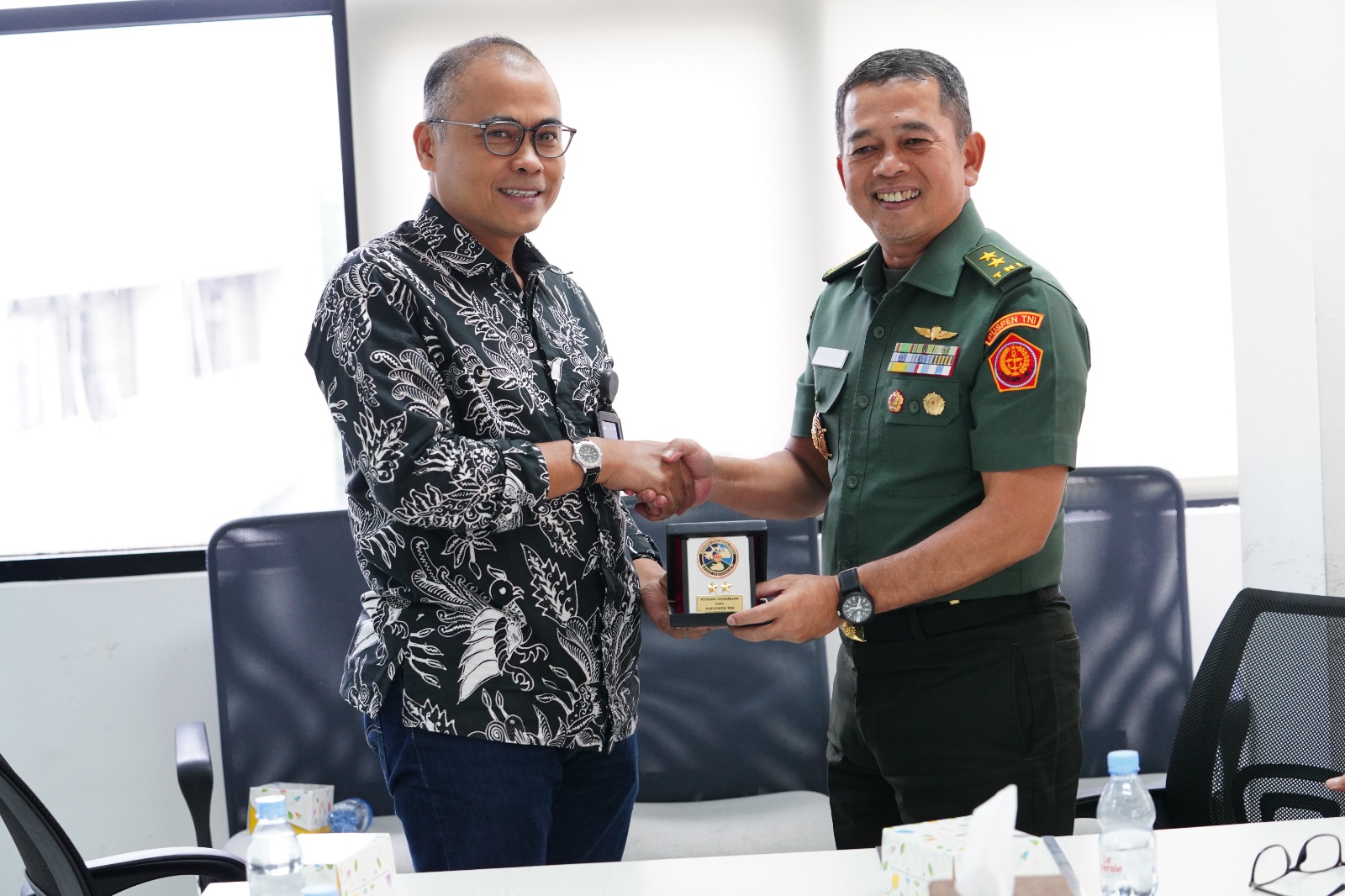 Jalin Kerjasama Dalam Publikasi, Kapuspen TNI Kunjungi LKBN ANTARA