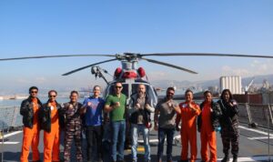 Siap Operasional, Heli HS-1305 o/b KRI Diponogoro-365 Penuhi Persyaratan PBB