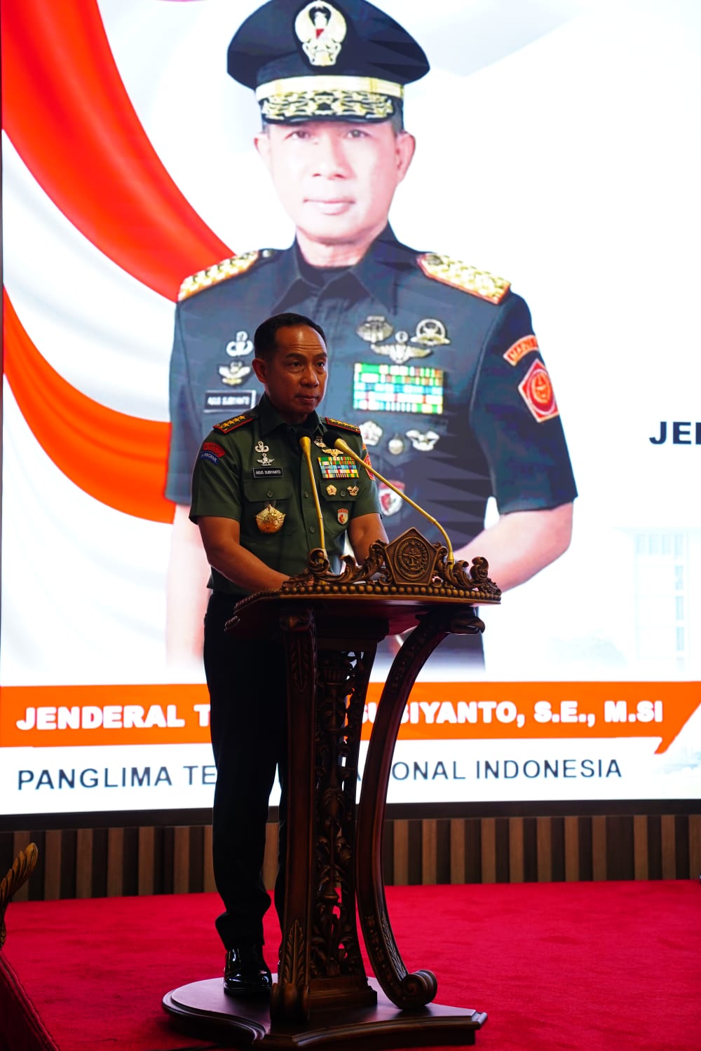 Panglima TNI Hadiri Acara Penandatanganan Kontrak Pengadaan Barang dan Jasa