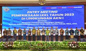 Kepala Bakamla RI Hadiri Entry Meeting Dengan BPK RI