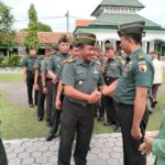 Dandim Lamongan Lepas Peltu Ali Maksum