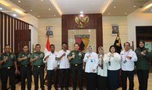 Mayjen TNI Rafael Terima Audiensi BKKBN Provinsi Jatim
