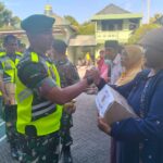 Dandim Lamongan Berangkatkan Bantuan Pangan dari Pangdam dan Kapolda Jatim