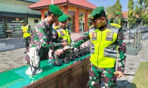 Jelang Pesta Demokrasi, Kodim Lamongan Gelar Apel Pasukan