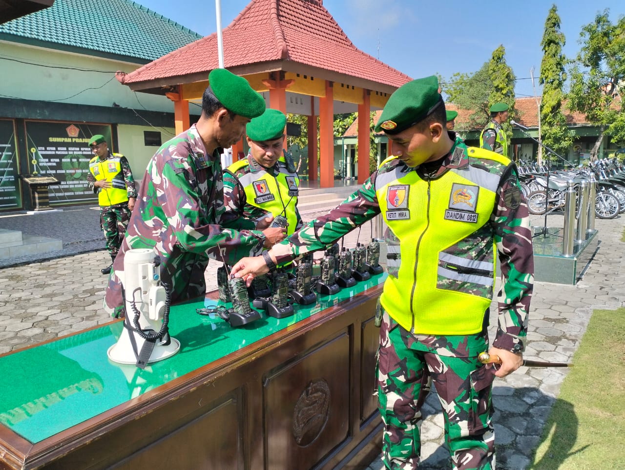 Jelang Pesta Demokrasi, Kodim Lamongan Gelar Apel Pasukan