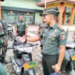 Letkol Arm Ketut Tinjau Kondisi Kendaraan Dinas Babinsa