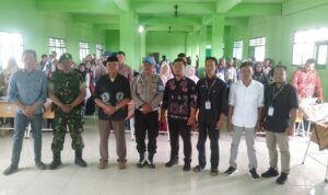 Pengawasan Masa Tenang Pemilu, Pj Danramil Turi Hadiri Bimtek Pengawas TPS