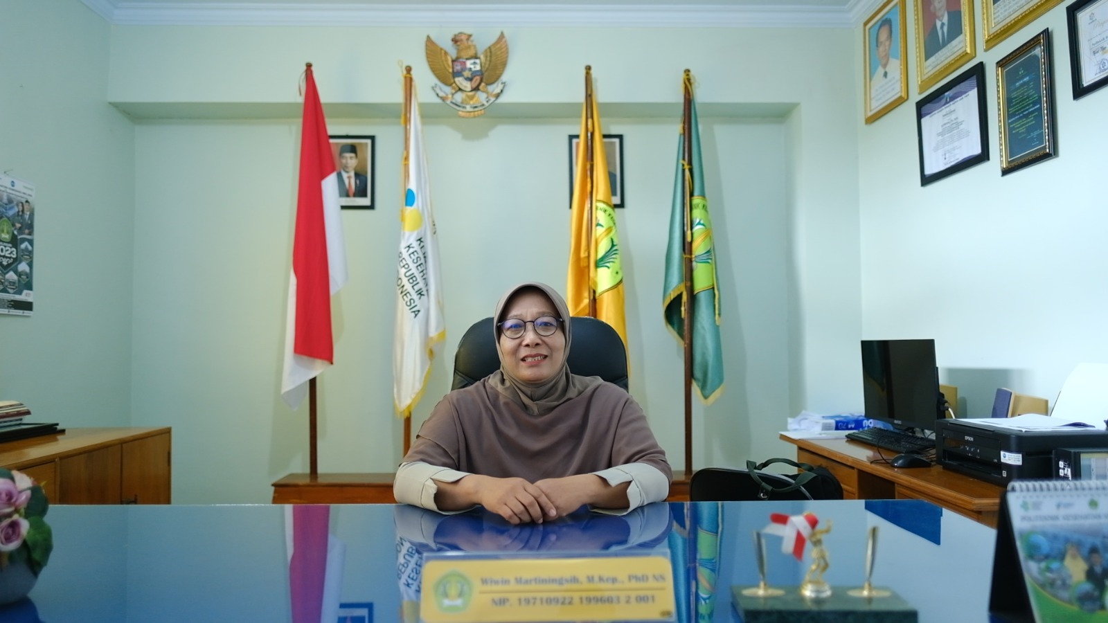 Menjelang Pemilu 2024, Kaprodi dan Mahasiswa Poltekkes Kemenkes Malang Kampus 3 Blitar Gelar Deklarasi Pemilu Damai