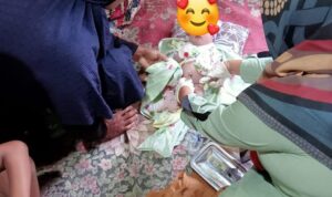 Sukadana Di Gegerkan Penemuan Anak Perempuan Dengan Membawa Surat Wasiat