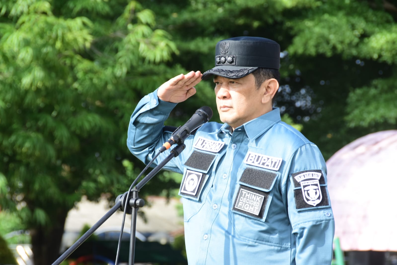 Pimpin Apel Siaga dan Pengawasan Masa Tenang Pemilu 2024, M. Firsada : Pemilu Bukan Ajang Untuk Konflik