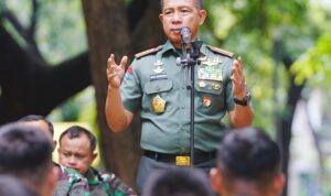 Panglima TNI Cek Kesiapan Pasukan Pengaman Unjuk Rasa dan Babinsa Pengamanan Pemilu