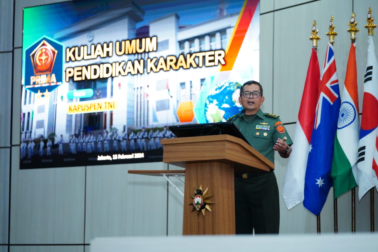 Kapuspen TNI : Pendidikan Karakter Menentukan Kemajuan Bangsa