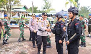 Pelepasan Personel BKO, Ini yang Disampaikan Kapolres Melawi