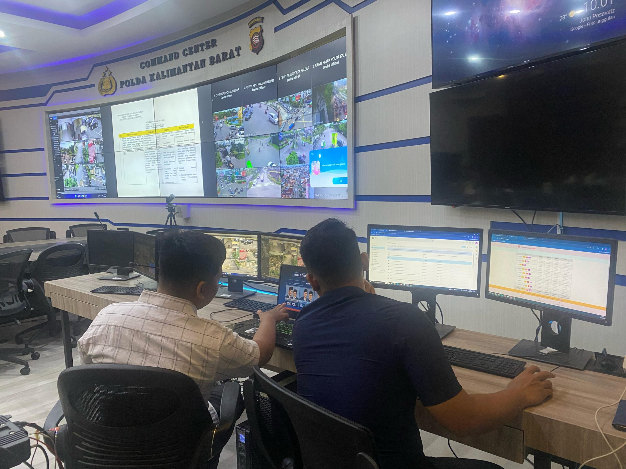 Satgas Siber Polda Kalbar Gencar Patroli di Dunia Maya Tangkal Berita Hoaks dalam Tahap Rekapitulasi Suara di PPK
