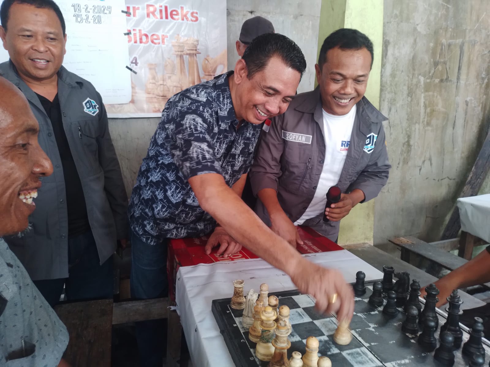 Ketua DPD PJS Sumut Buka Turnamen Catur Rileks Kedua di Tebing Tinggi