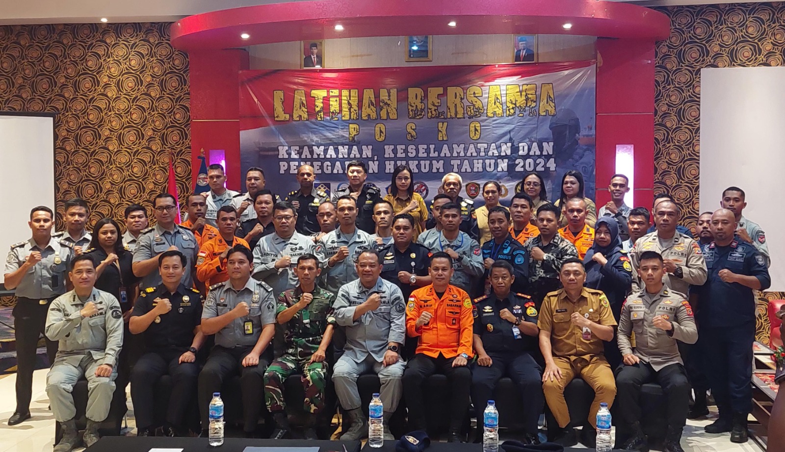 Bakamla RI Resmi Buka Latihan Bersama KKPH di Laut Timur 2024