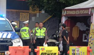 Satgas Ops Liong Polda Kalbar Amankan Pelaksanaan Festival Kuliner