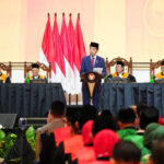 Panglima TNI Dampingi Presiden RI Dalam Acara Laporan Tahunan Mahkamah Agung RI