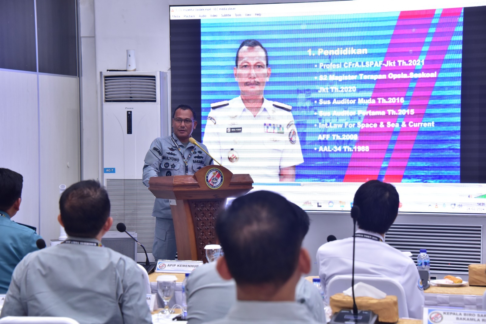 Bakamla RI Kolaborasikan Pengawasan Intern APIP Instansi Terkait dalam Rakorwas 2024