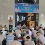 Polres Gowa Memperingati Isra Mikraj Nabi Muhammad SAW 1445 H/2024 M di Masjid Al Ghaffar