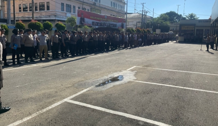 Libur Nasional, Polres Gowa Tetap Siagakan Personel Untuk Jaga Kondusifitas Jelang Pemilu 2024