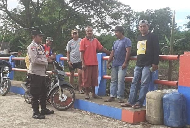 Cooling Sistem Jelang Pemilu 2024, Ini Pesan Bhabinkamtibmas Kepada Warga