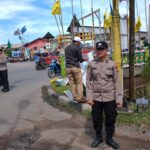 Satgas OMB Polda Kalbar Dampingi Petugas Bawaslu dan Satpol PP Lakukan Penurunan APK