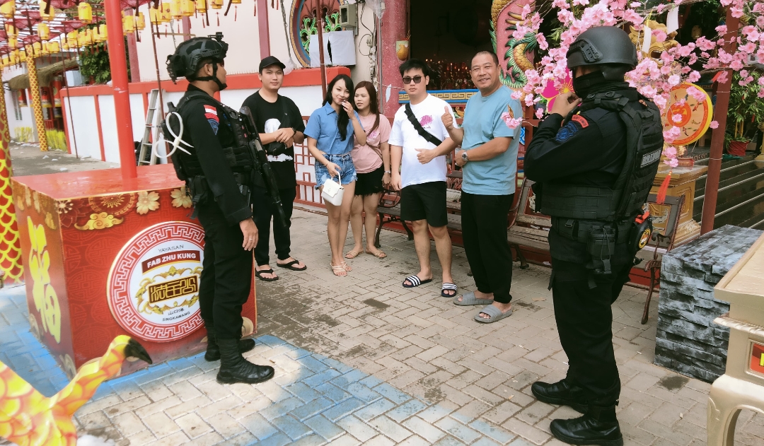 Satgas Tindak Ops Liong Polda Kalbar Lakukan Patroli Kamtibmas