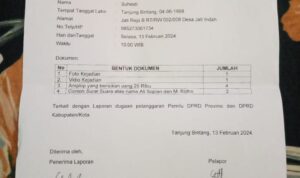 Dugaan Money Politik Kian Ramai Di Tanjung Bintang Lagi lagi Muncul Oknum Caleg Ali Sopian