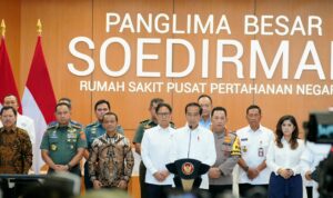 Panglima TNI Dampingi Presiden RI Resmikan RSPPN
