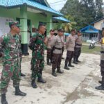 Sinergitas TNI – POLRI Dalam Pengamanan Pleno Rekapitulasi di Tingkat PPK di Wilayah Hukum Polres Melawi