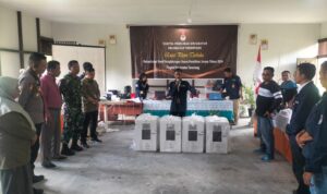 Polisi Pastikan Rapat Pleno di Kabupaten Kubu Raya Berjalan Aman dan Kondusif