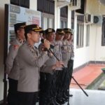 Wakapolres Sekadau Pimpin Apel Jam Pimpinan, Evaluasi Kinerja dan Sampaikan Arahan Terkait Pemilu 2024