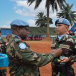 Satgas Kizi TNI Konga XX-T Monusco Terima Penghargaan UN Medal
