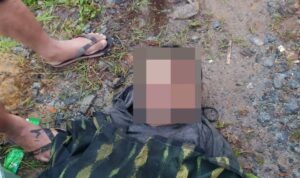 Seorang Pemotor Tewas Terperosok Kedalam Got,Diduga Sedang Mengantuk