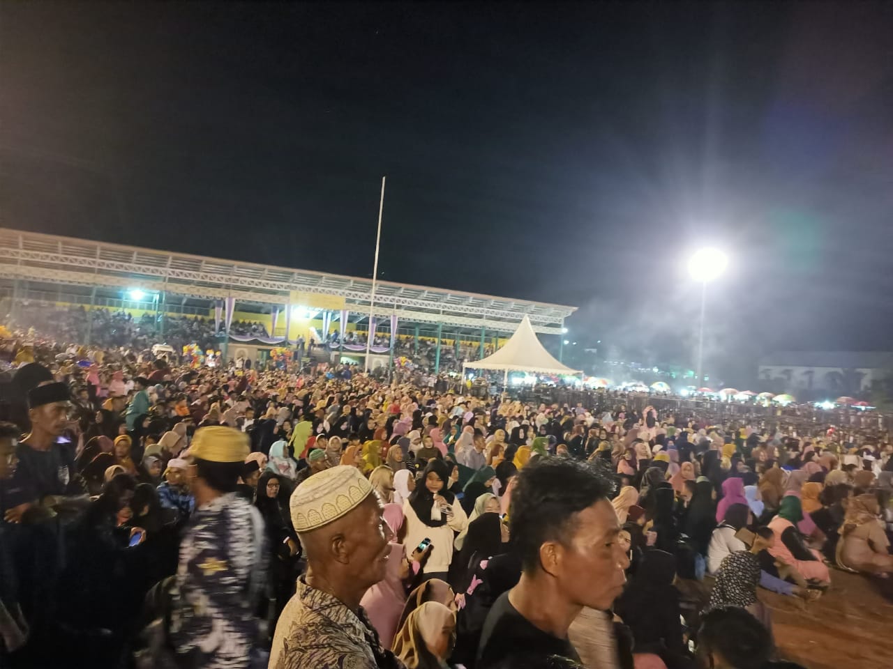 Kapolres Melawi Mengucapkan Terima Kasih atas Dukungan Masyarakat dalam Kegiatan Tabligh Akbar