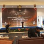 Tim Satgas Jibom Satbrimob Polda Kalbar Lakukan Sterilisasi Lokasi Rapat Pleno