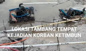 Kembali Tambang Emas Tampa Ijin PETI Menelan Korban Jiwa,di Lokasi Pasiran Singkawng Perbatasn Kabupaten Bengkayang