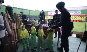 Kunjungan Wisata Murid TK/Playground di Mako Brimob Kalbar