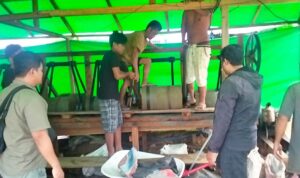 Polda Kalbar Amankan Pertambangan Tanpa Ijin (PETI) di Desa Segar Wangi, Tumbang Titi Ketapang, Yang Sebelumnya Viral Di Media Sosial dan Online