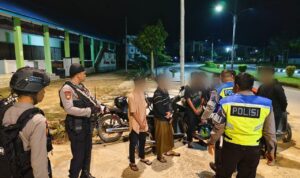 Hendak Balap Liar, Tujuh Remaja Digelandang Patroli Presisi Polres Sekadau