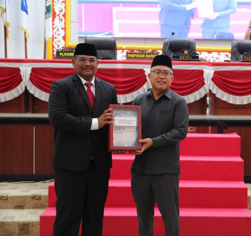 Pj Gubernur Safrizal Ungkap Capaian Makro Pemprov Babel dalam LKPJ 2023