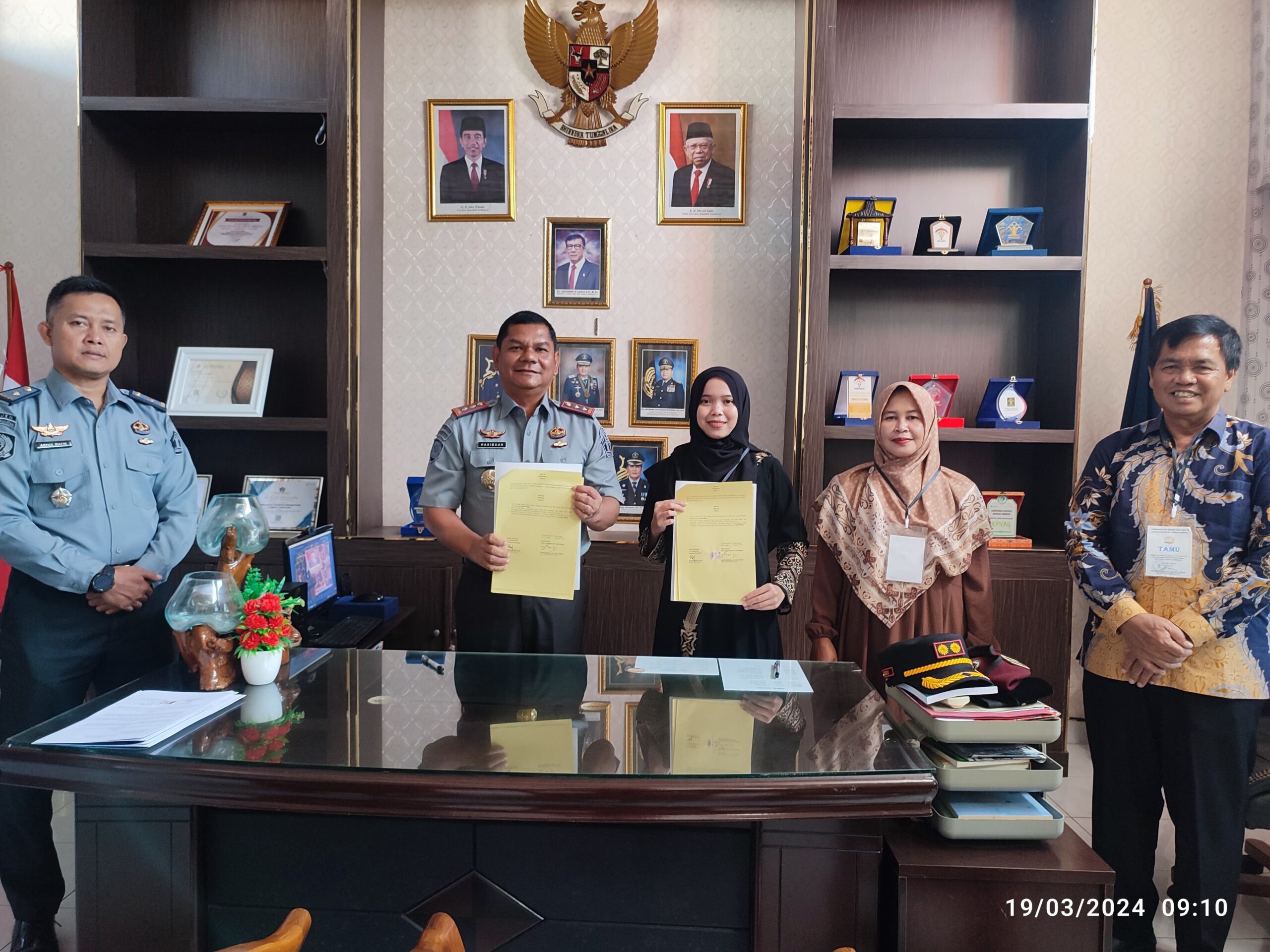 Penandatanganan MoU Lapas Lubuklinggau Dengan Universitas Islam Nusantara Al-Azhaar