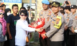 Pengamanan Aksi Unjuk Rasa Damai Oleh Aliansi Forum Masyarakat Belitung Di Mapolres Belitung