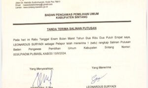 Hasil Laporan Pelanggaran Penyelengara pemilu ke Bawaslu Sintang Menuai Tanggapan Masyarakat