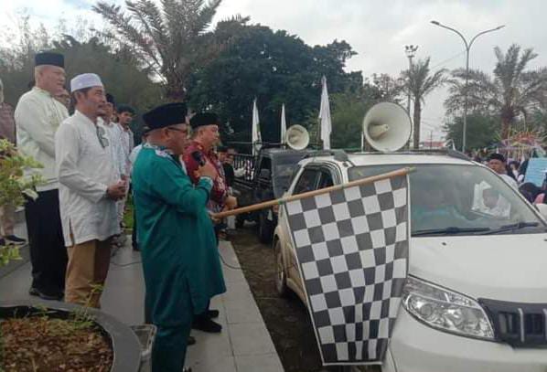 Pj Wako Lepas Kegiatan Pawai Ramadan 1445 H