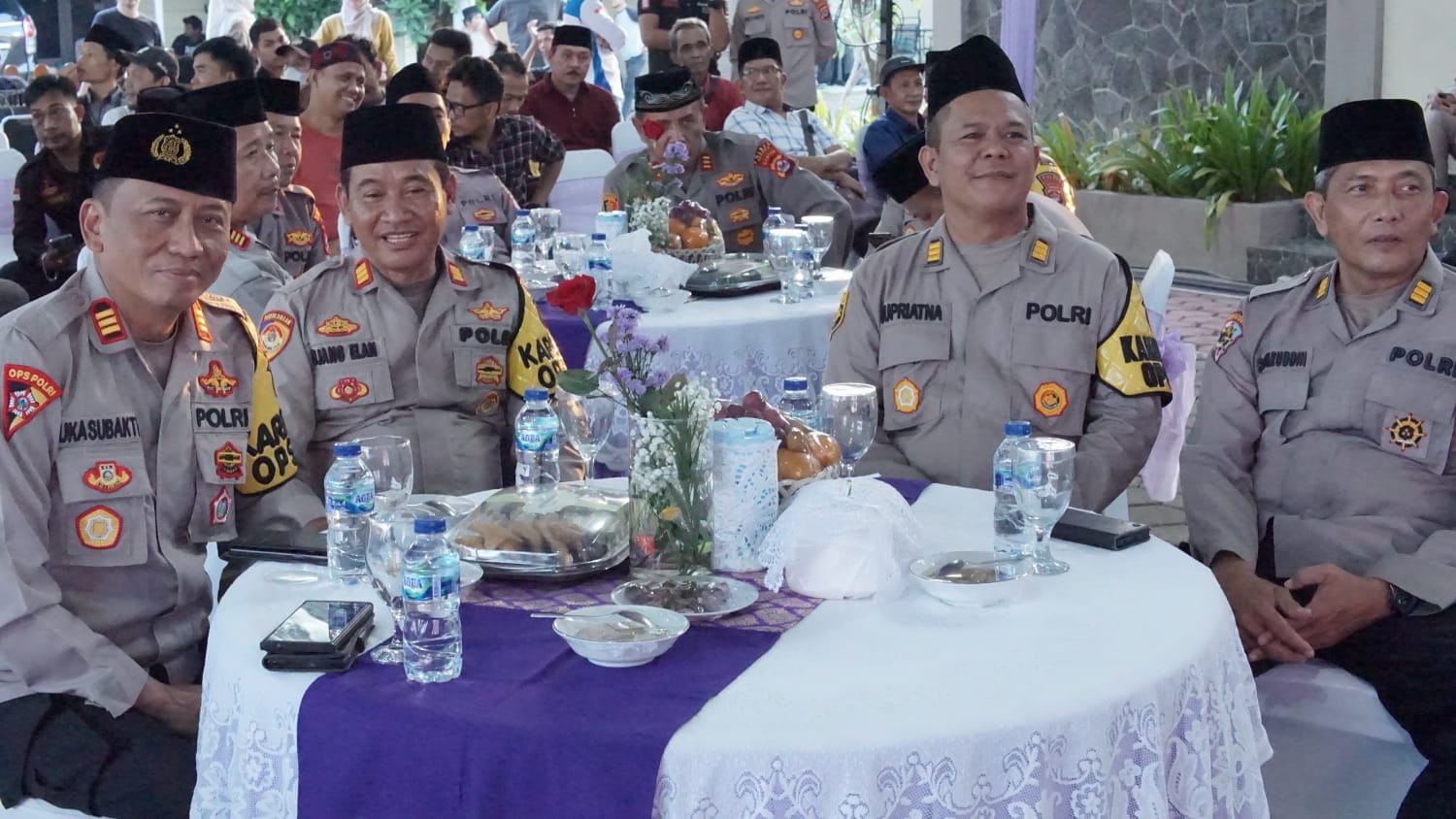 Polres Serang Polda Banten Menggelar Buka Puasa Bersama Awak Media